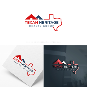 Logo Design by The Lion Studios for Texan Heritage Realty Group | Design: #32933751