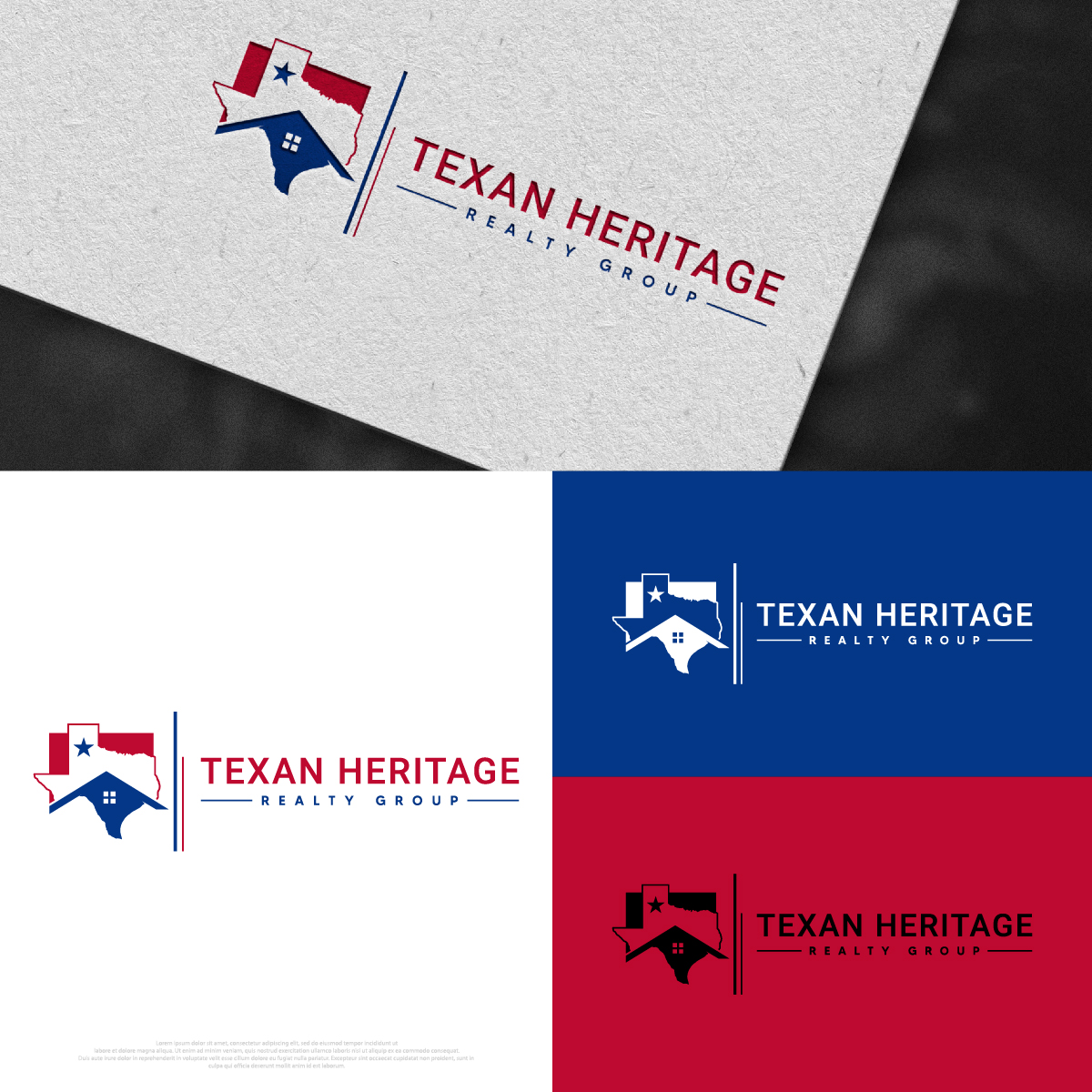 Logo Design by DesignLima for Texan Heritage Realty Group | Design #32943309