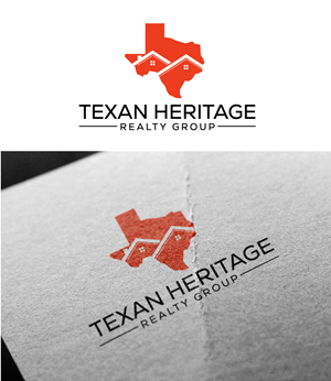 Logo Design by ahmeddesigner123 for Texan Heritage Realty Group | Design: #32965196