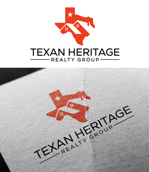 Logo Design by ahmeddesigner123 for Texan Heritage Realty Group | Design: #32965232