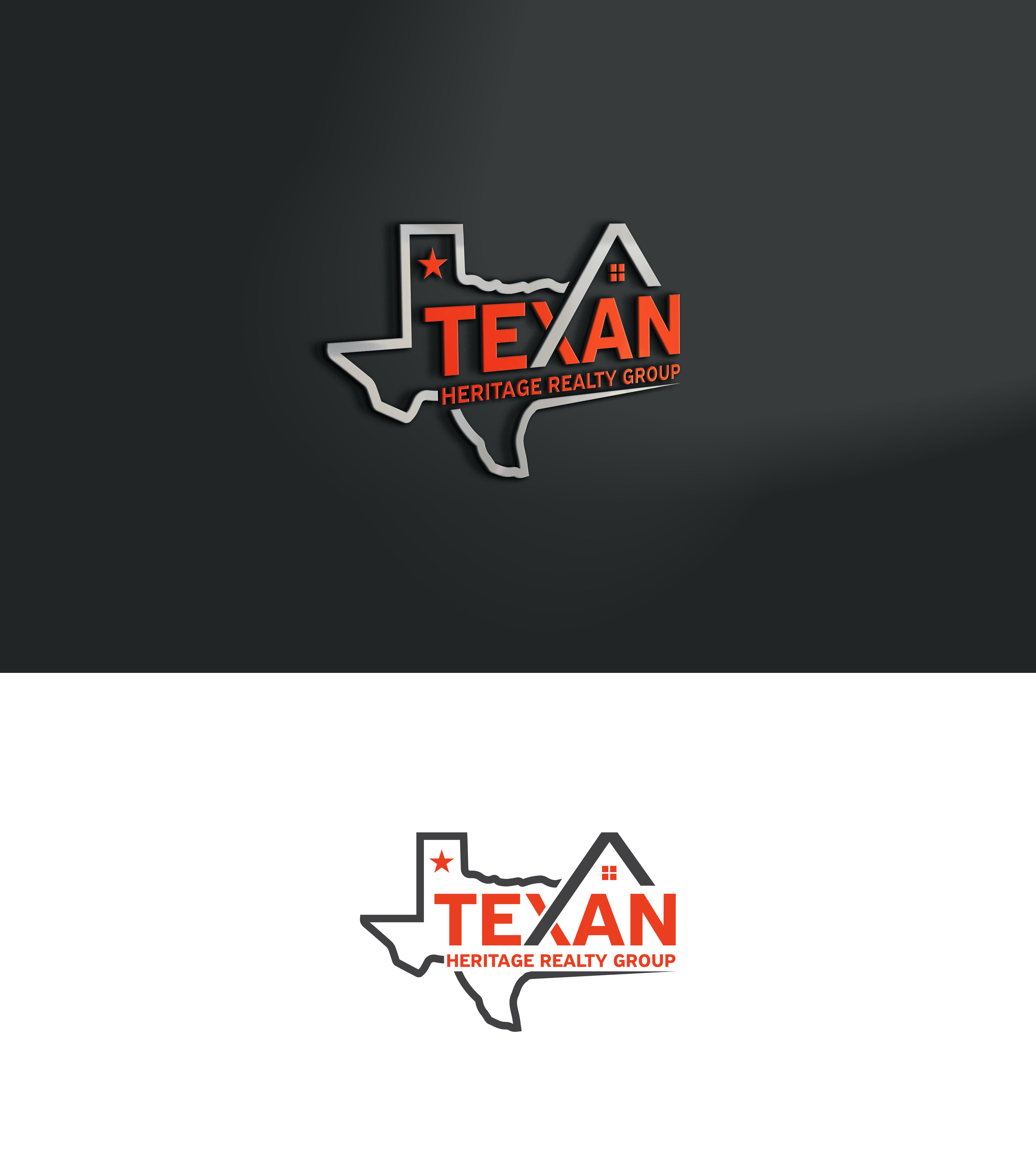 Logo Design by AEXO for Texan Heritage Realty Group | Design #32935274