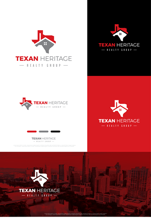 Logo Design by Gabriel T. Marques for Texan Heritage Realty Group | Design: #32933070