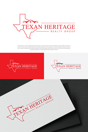 Logo Design by TrisDesign for Texan Heritage Realty Group | Design: #32959438