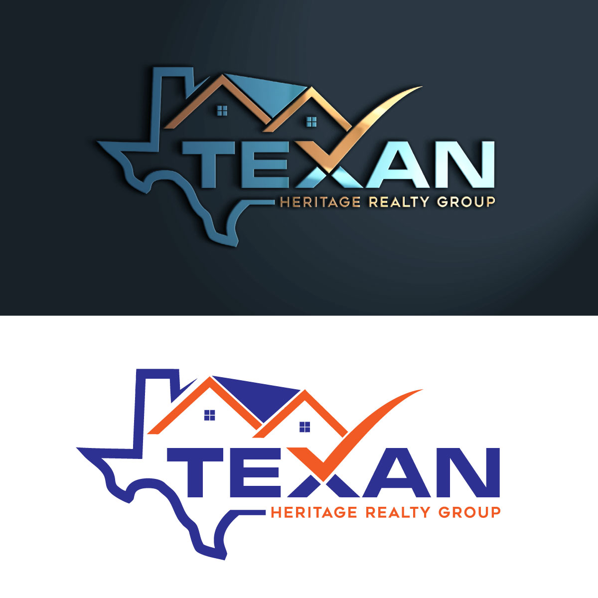 Logo Design by Fürstenberg design for Texan Heritage Realty Group | Design #32942694