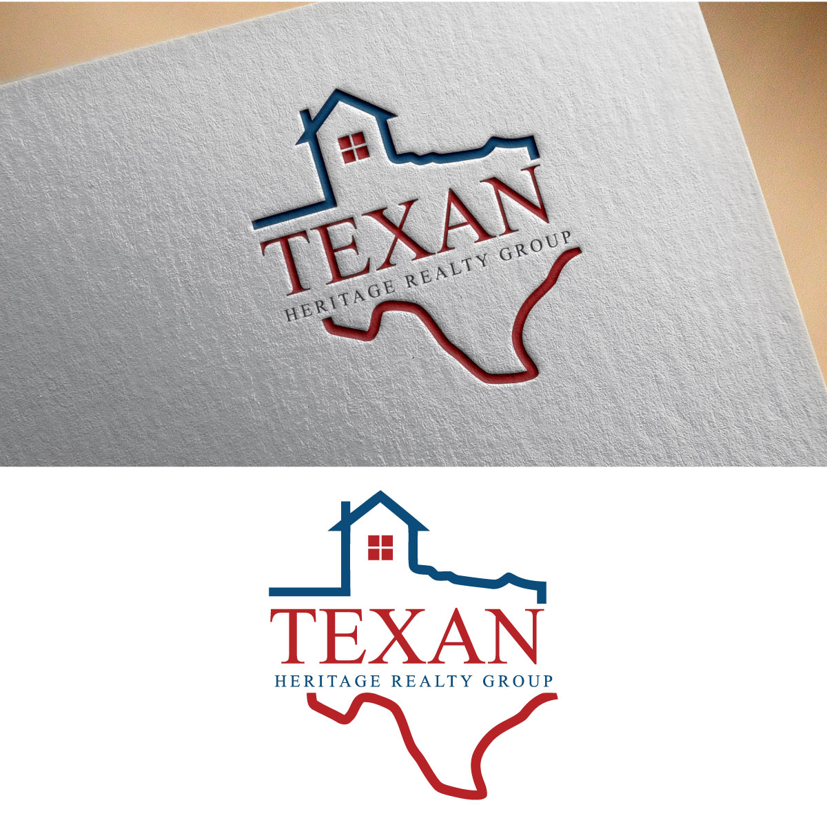 Logo Design by Fürstenberg design for Texan Heritage Realty Group | Design #32950764