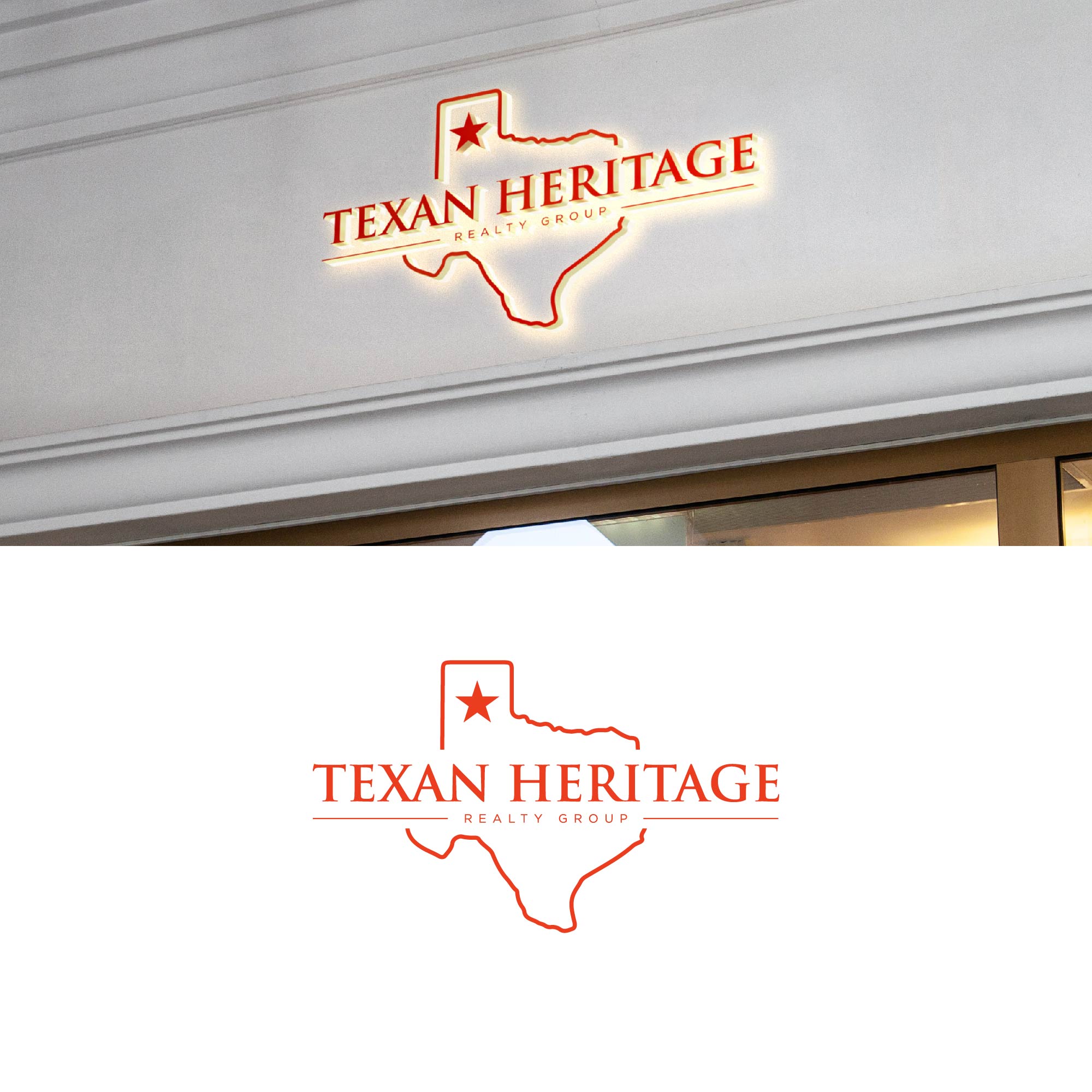 Logo Design by kaushal 05 for Texan Heritage Realty Group | Design #32938454