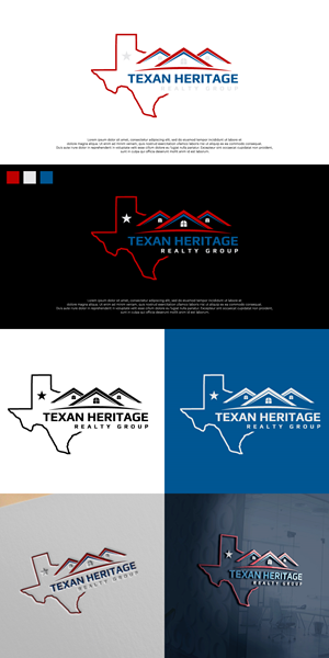 Logo Design by Znuj Esilas for Texan Heritage Realty Group | Design: #32955589