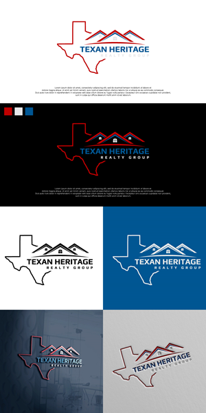 Logo-Design von Znuj Esilas für Texan Heritage Realty Group | Design: #32960832