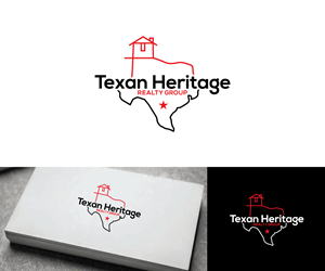 Logo Design by Ansh Design for Texan Heritage Realty Group | Design: #32937020