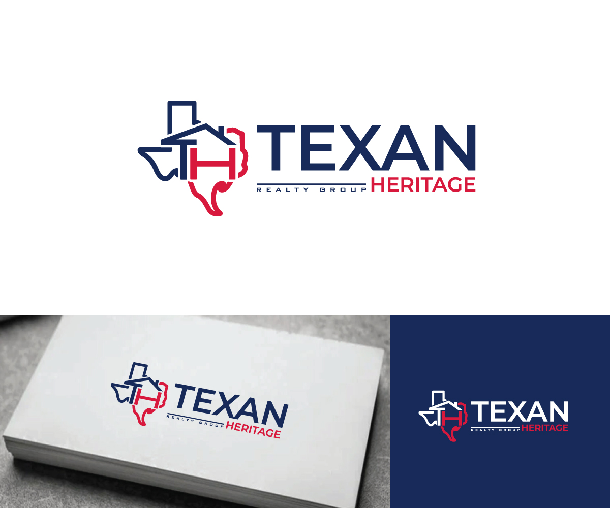 Logo Design by Ansh Design for Texan Heritage Realty Group | Design #32937021