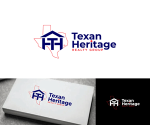 Logo Design by Ansh Design for Texan Heritage Realty Group | Design: #32937024