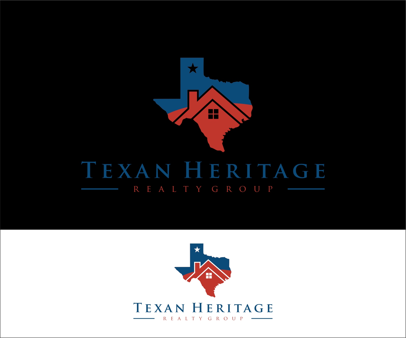 Logo Design by Andrei D for Texan Heritage Realty Group | Design #32938316