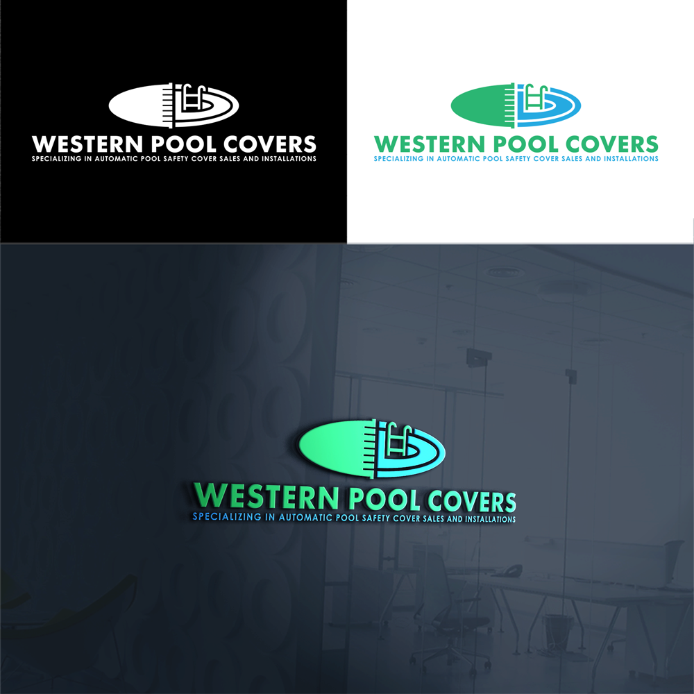 Logo Design by RA-bica for Western Pool Covers | Design #32958787