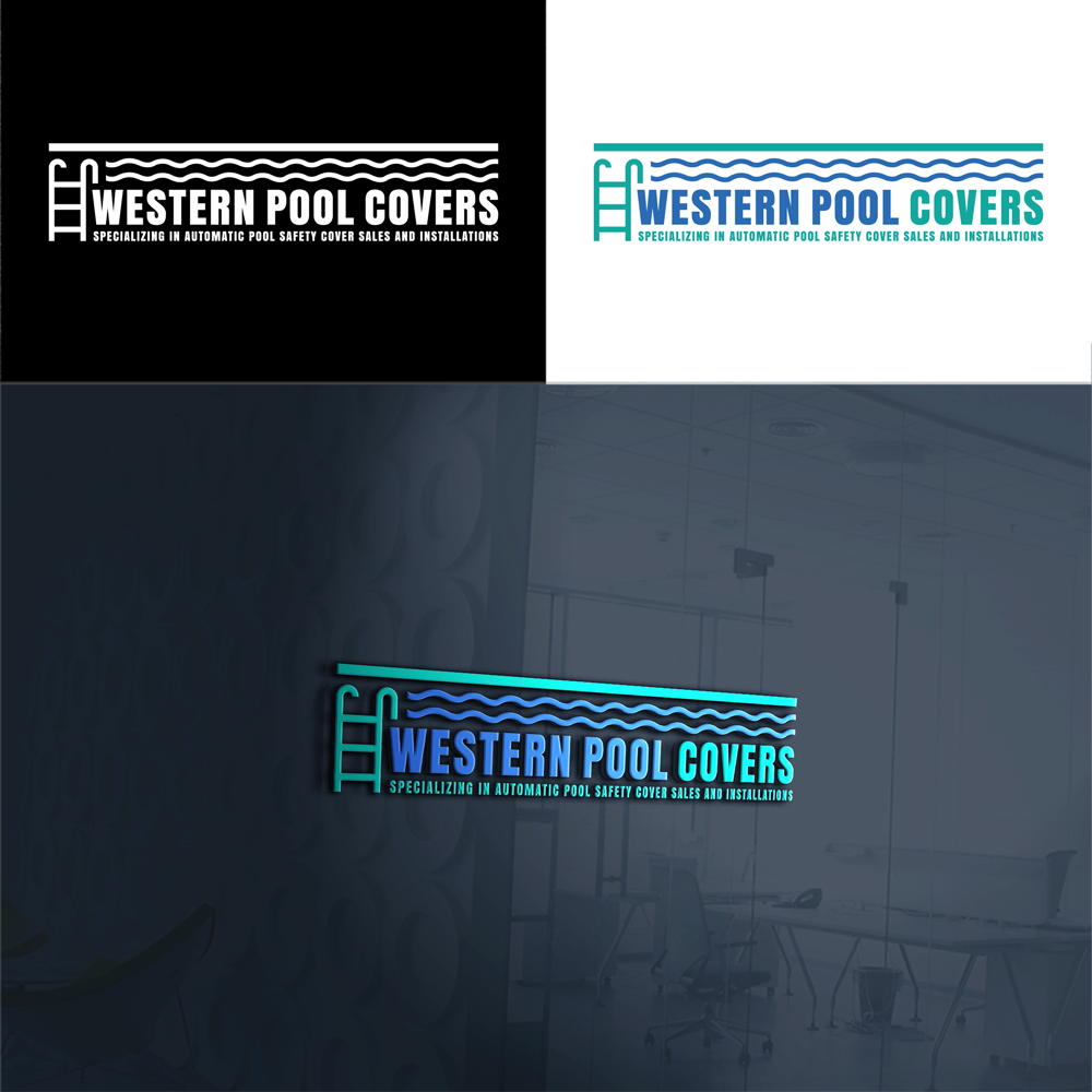 Logo Design by RA-bica for Western Pool Covers | Design #32958788