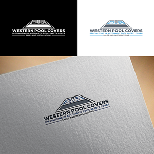 Logo Design by RA-bica for Western Pool Covers | Design: #32958789