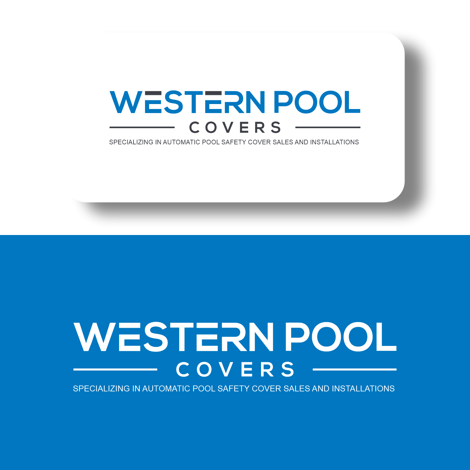 Logo Design by cah awu for Western Pool Covers | Design #32937488