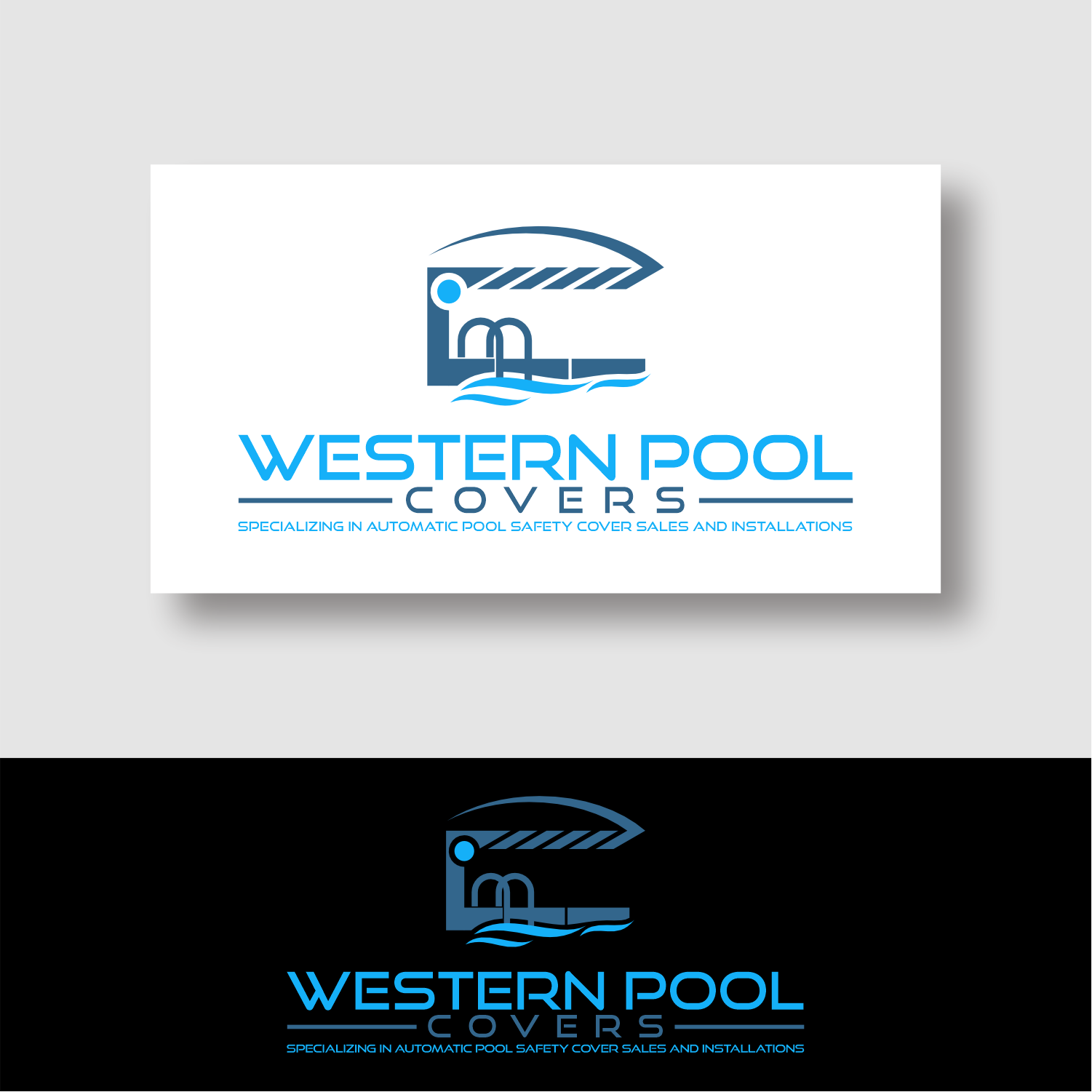 Logo Design by ganesaputu for Western Pool Covers | Design #32938352