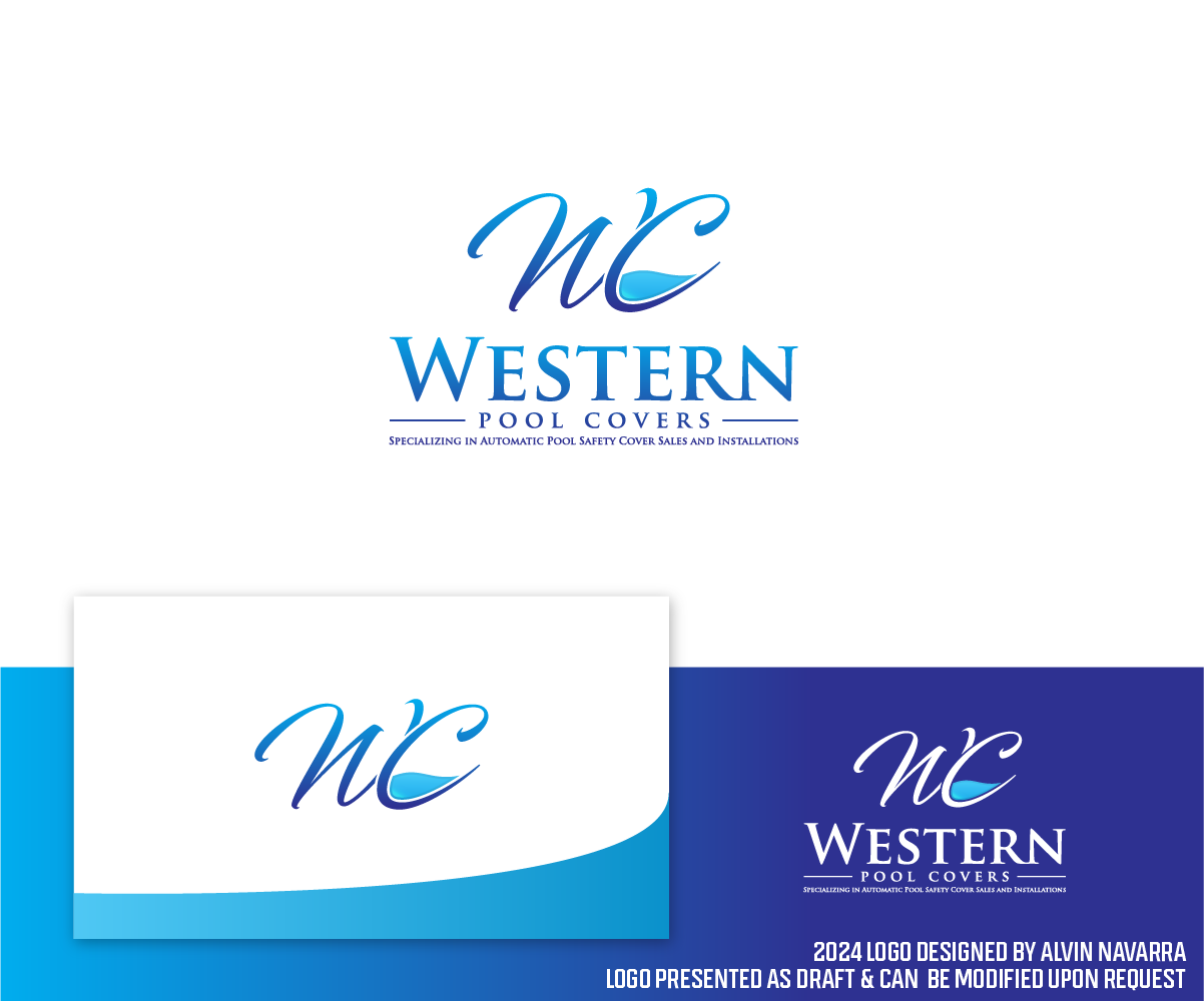 Logo Design by alvinnavarra for Western Pool Covers | Design #32948773