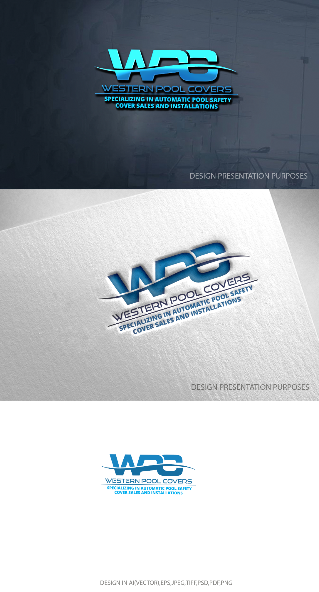Design de Logo par zebronicgraphic pour Western Pool Covers | Design #32937513