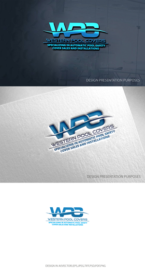 Logo Design by zebronicgraphic for Western Pool Covers | Design: #32937513