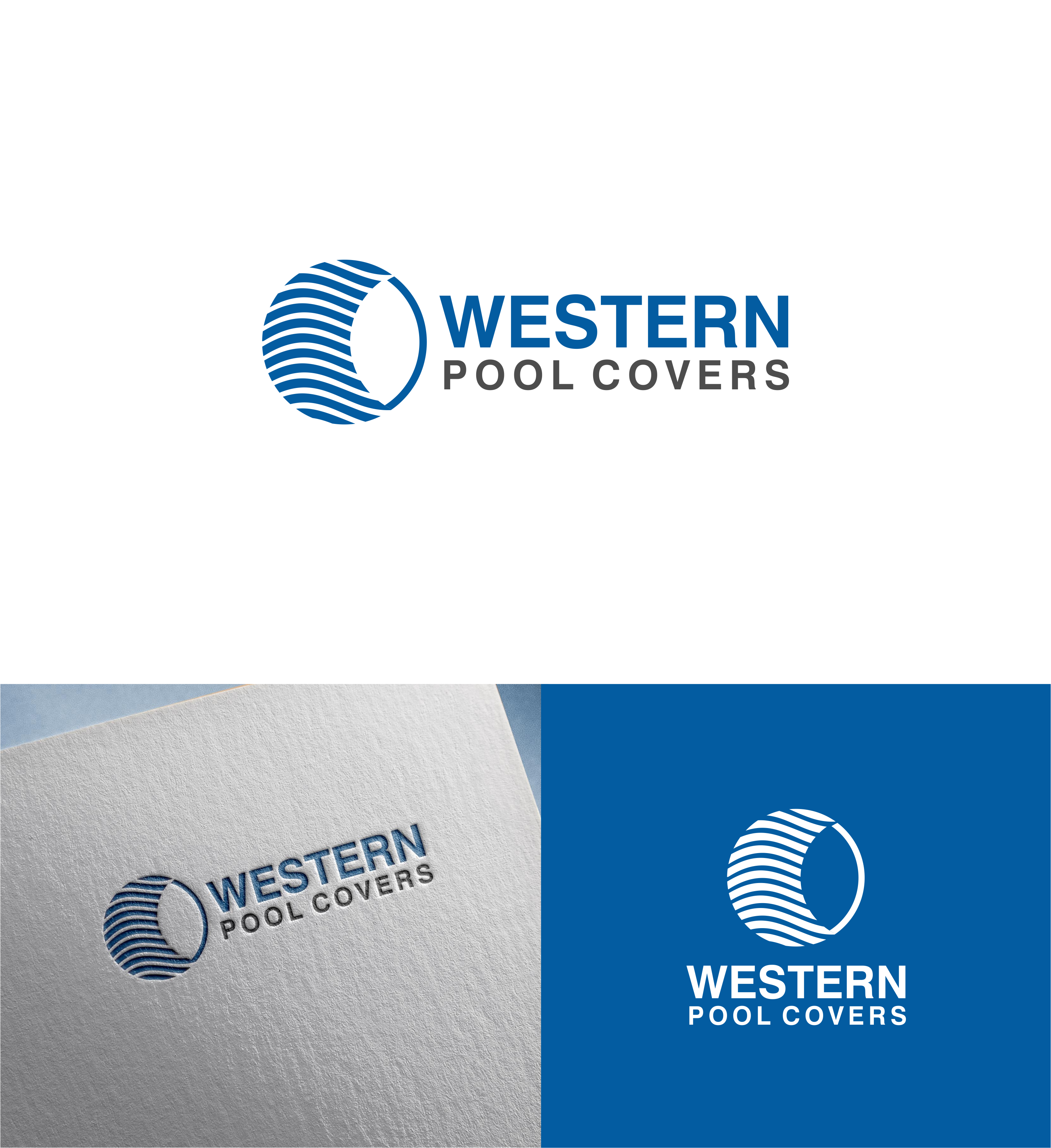 Logo Design by Joenet Jayawarna for Western Pool Covers | Design #32960615