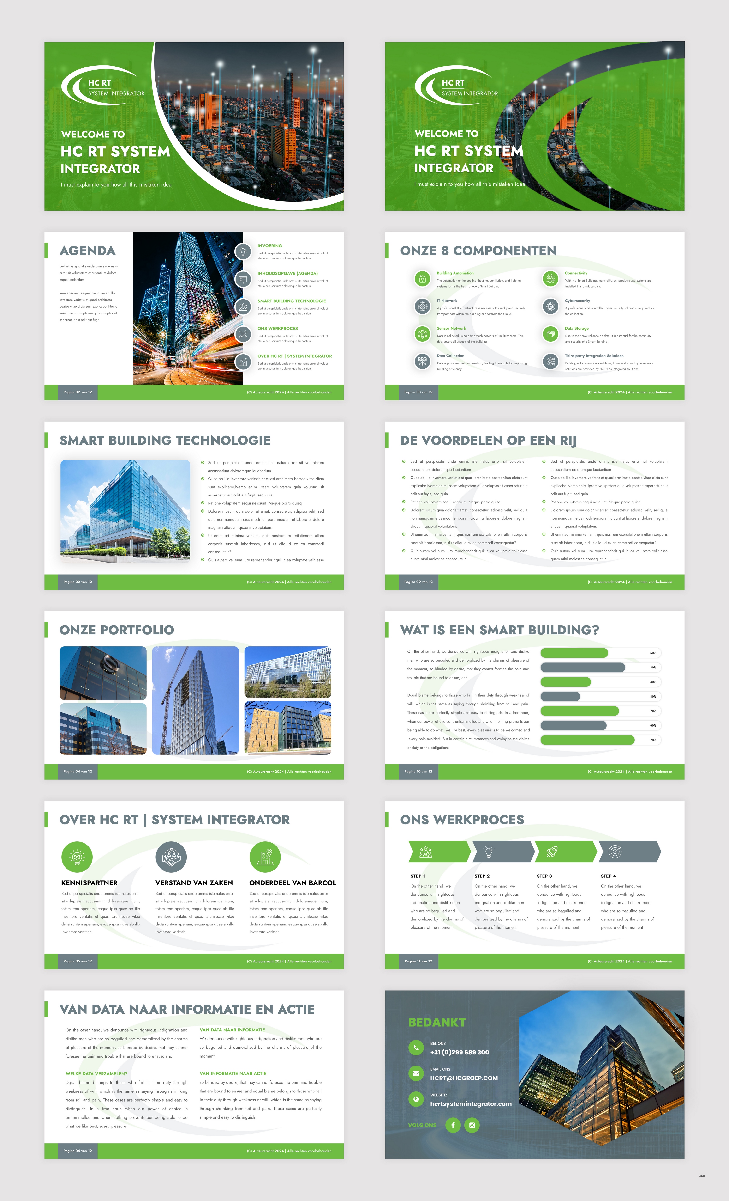 PowerPoint Design by pb for HC Groep | Design #33001719
