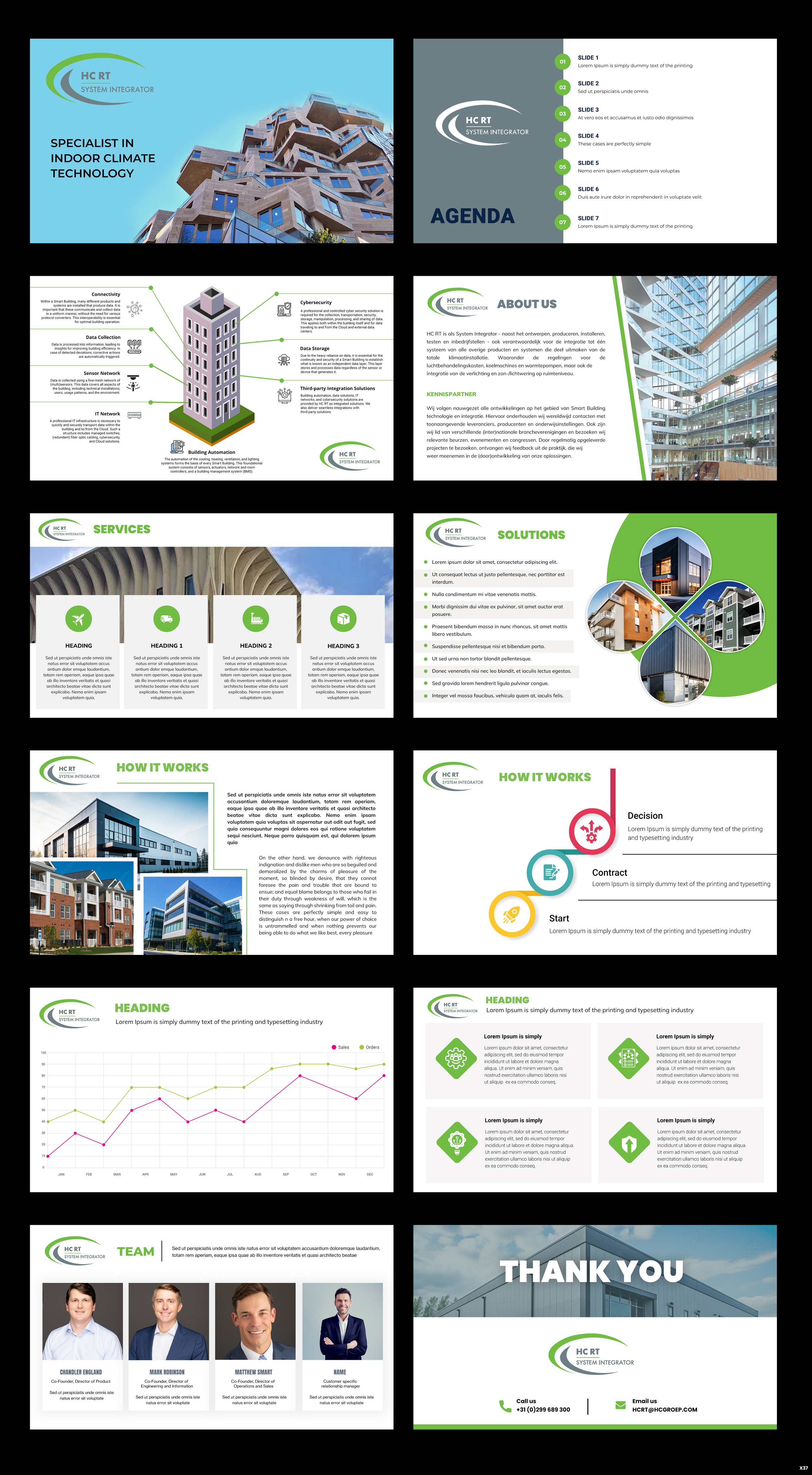 PowerPoint Design by pb for HC Groep | Design #33001720