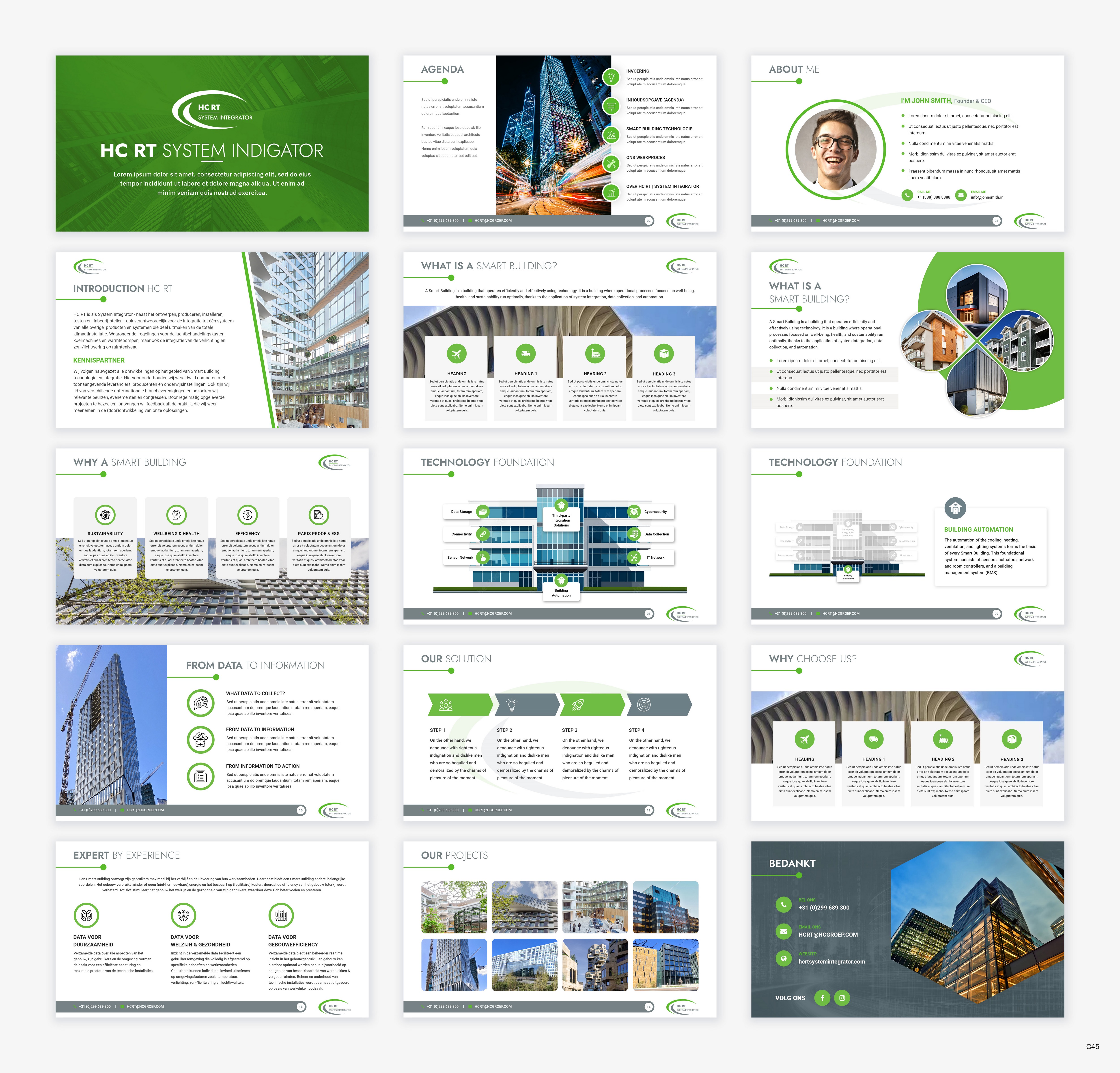 PowerPoint Design by pb for HC Groep | Design #33039053