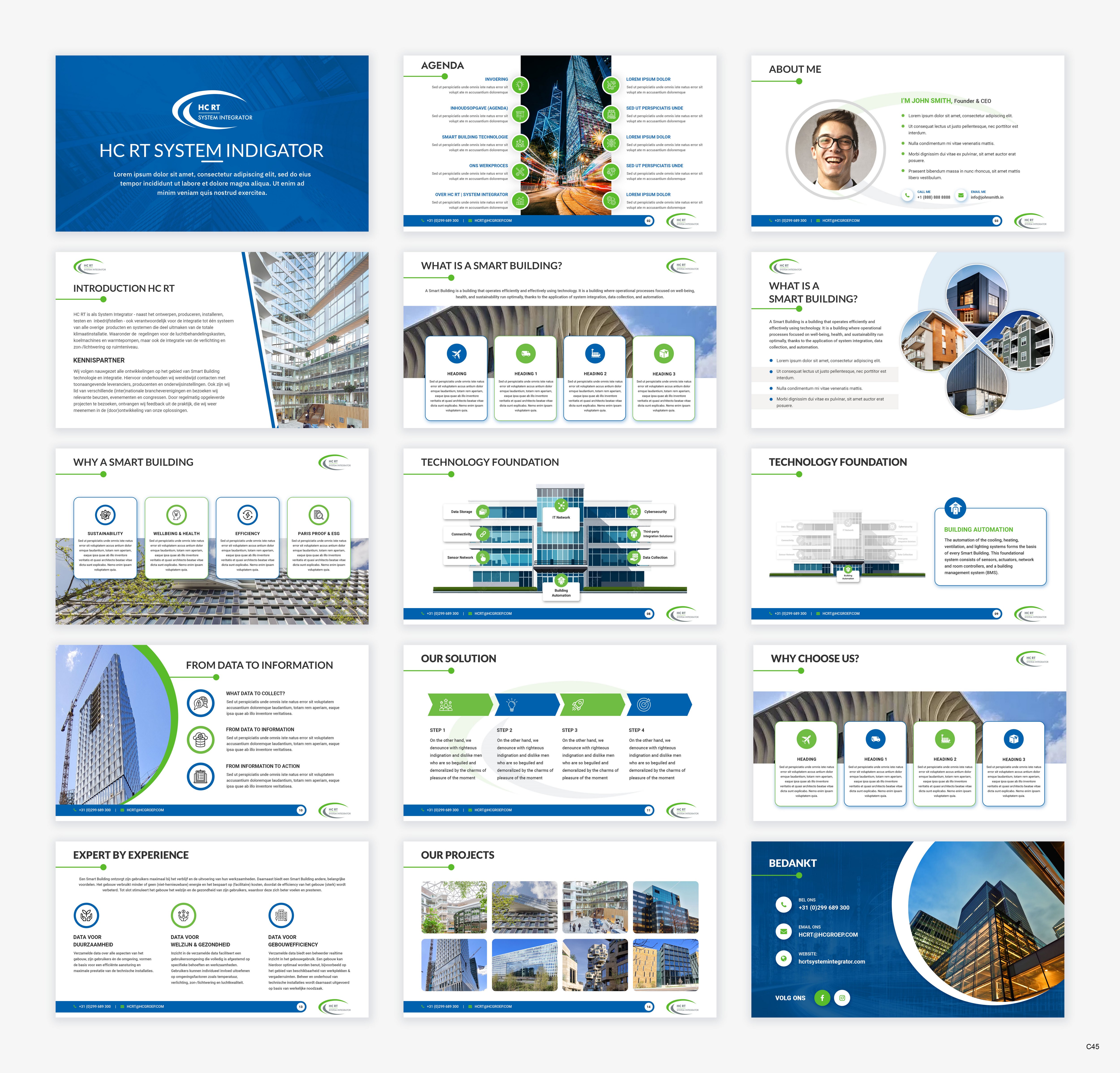 PowerPoint Design by pb for HC Groep | Design #33071260