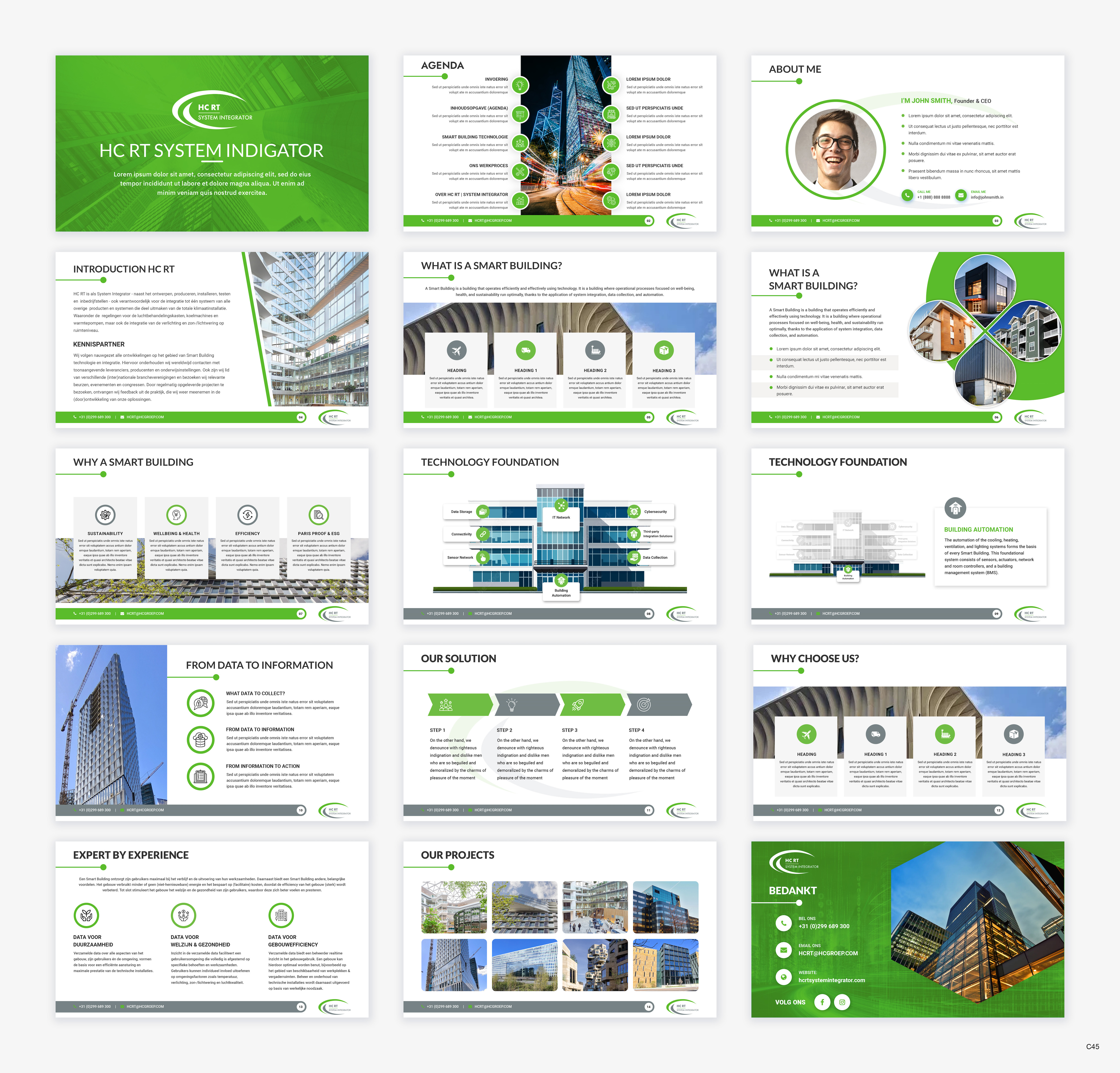 PowerPoint Design by pb for HC Groep | Design #33090647