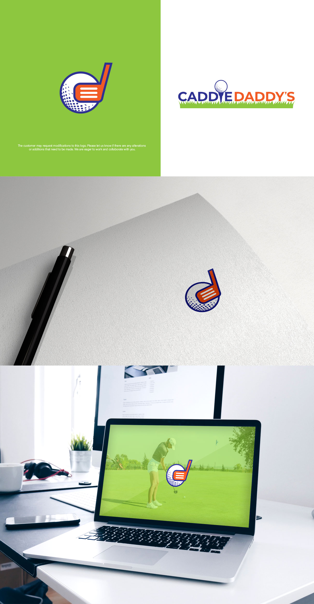 Logo Design by Senpachie for Caddie Daddy's | Design #32946960