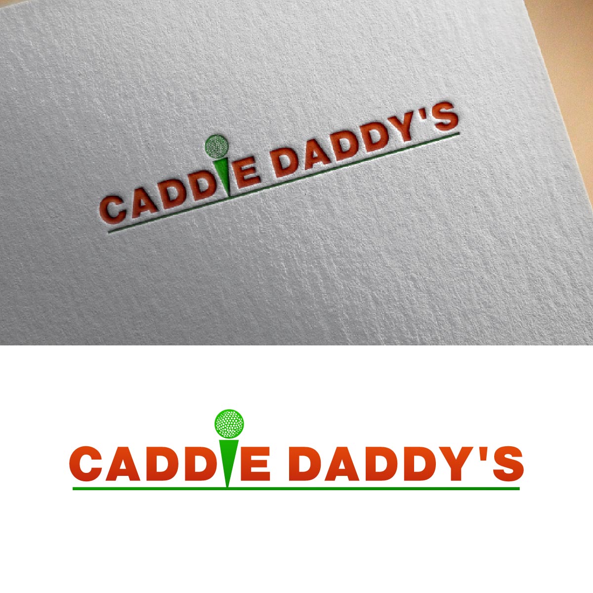 Logo Design by Loknath for Caddie Daddy's | Design #32945448