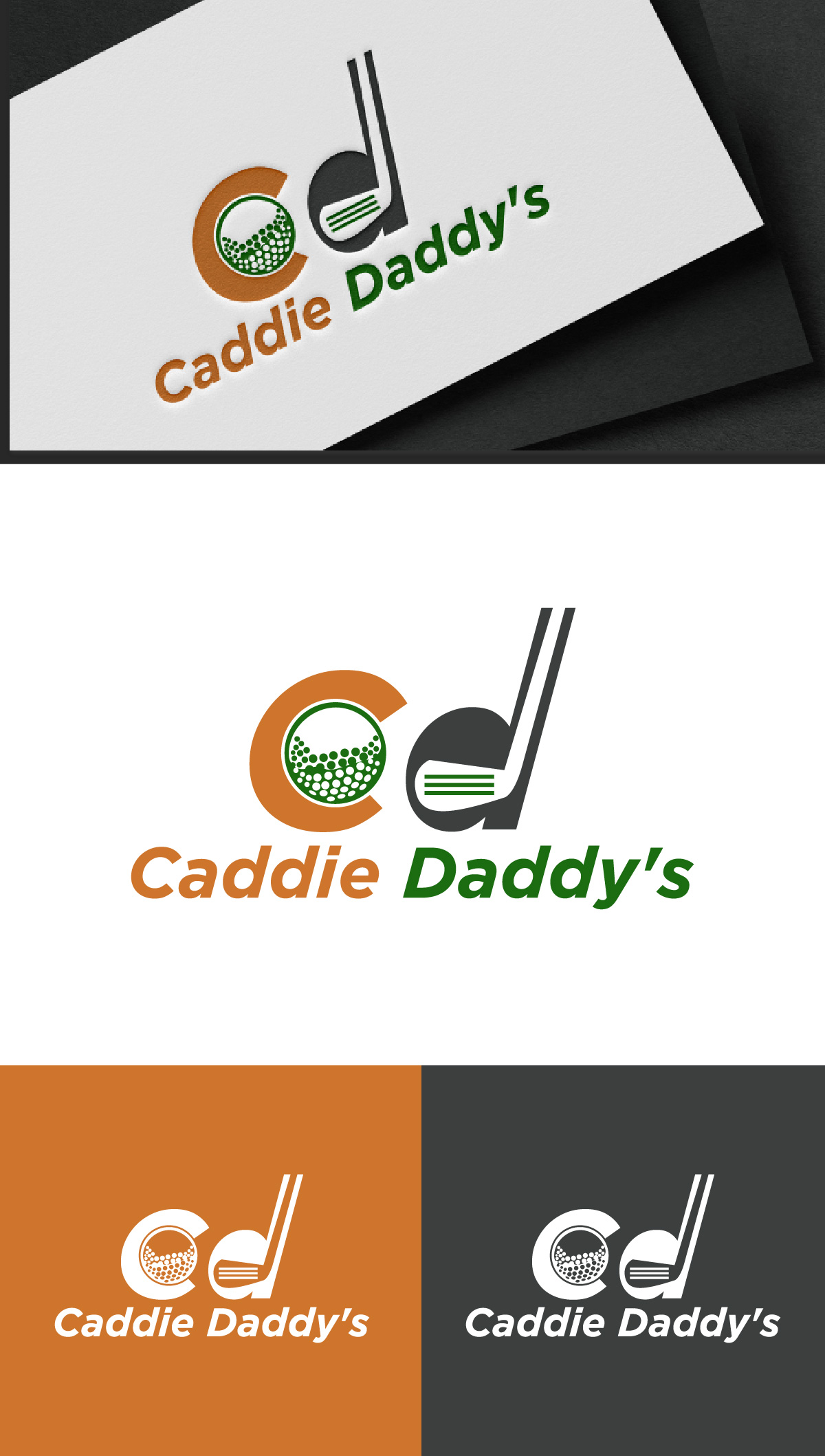 Logo Design by Loknath for Caddie Daddy's | Design #32946093