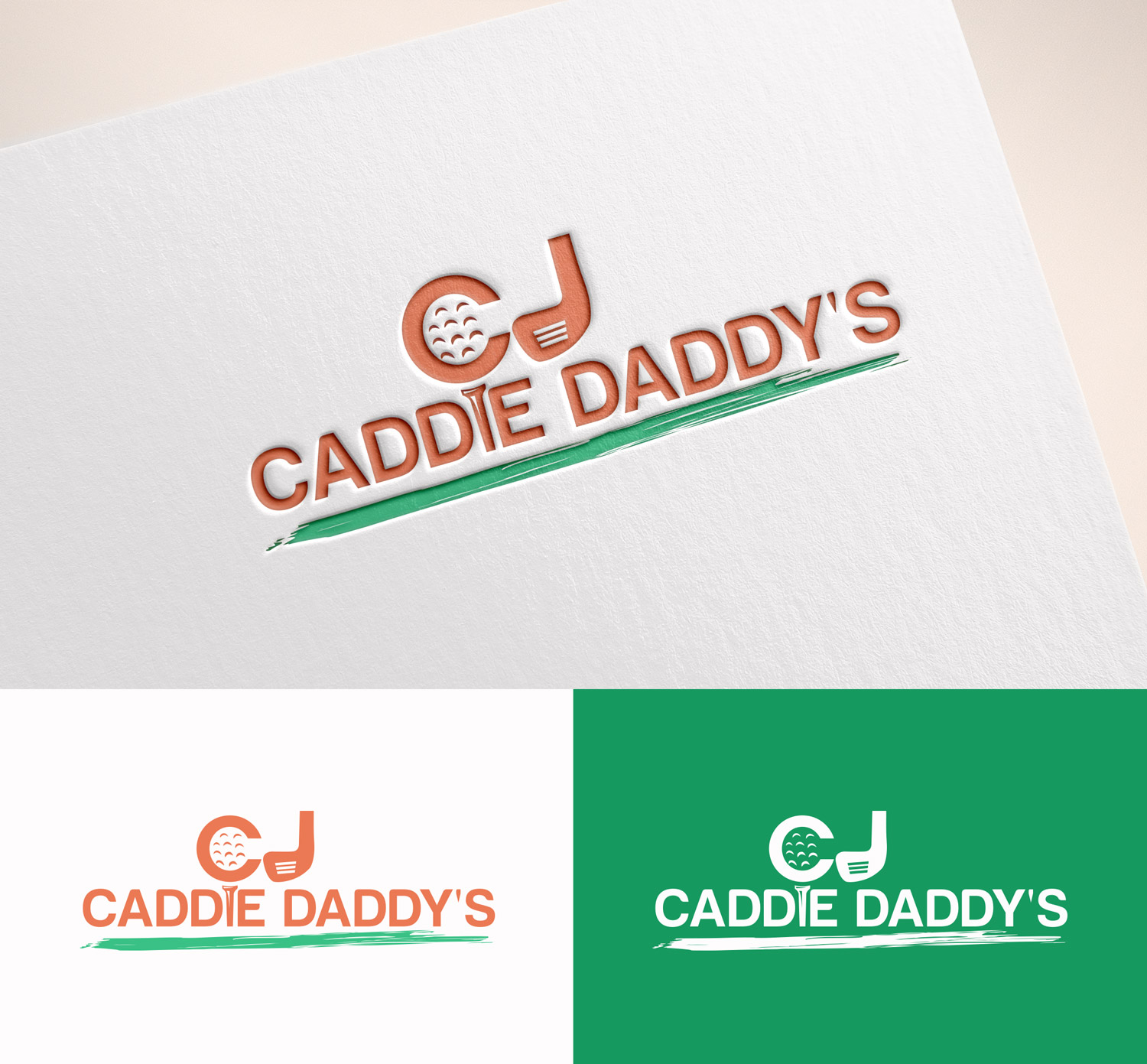 Logo Design by M Art & Design for Caddie Daddy's | Design #32942710