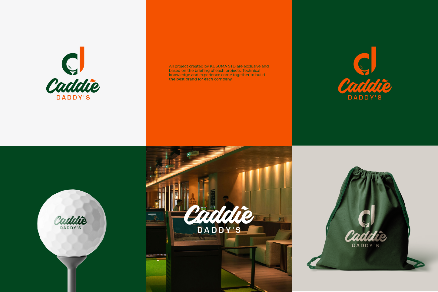 Logo Design by Kusuma Studio for Caddie Daddy's | Design #32942998