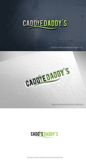 Logo Design by zebronicgraphic for Caddie Daddy's | Design: #32945536