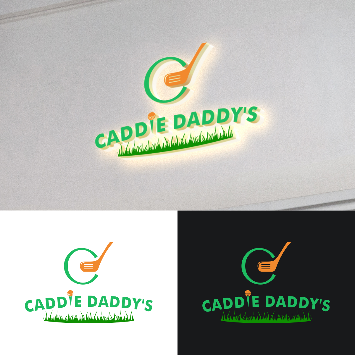 Logo Design by aqilazhifara for Caddie Daddy's | Design #32942586