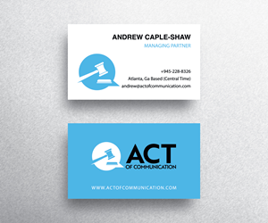 Business Card Design by Emmi for this project | Design: #32942158