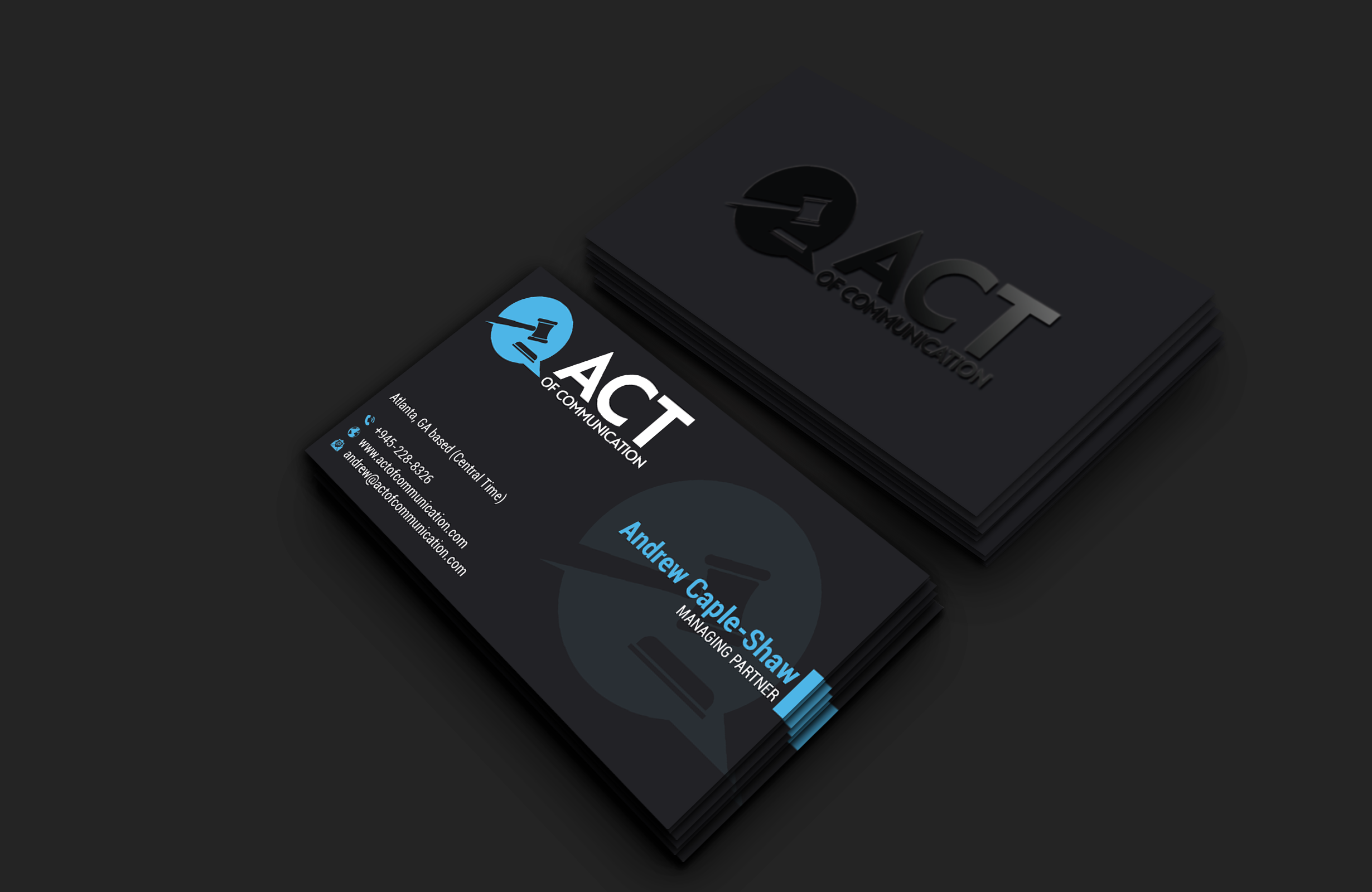 Business Card Design by DesignerShahadat for this project | Design #32942835
