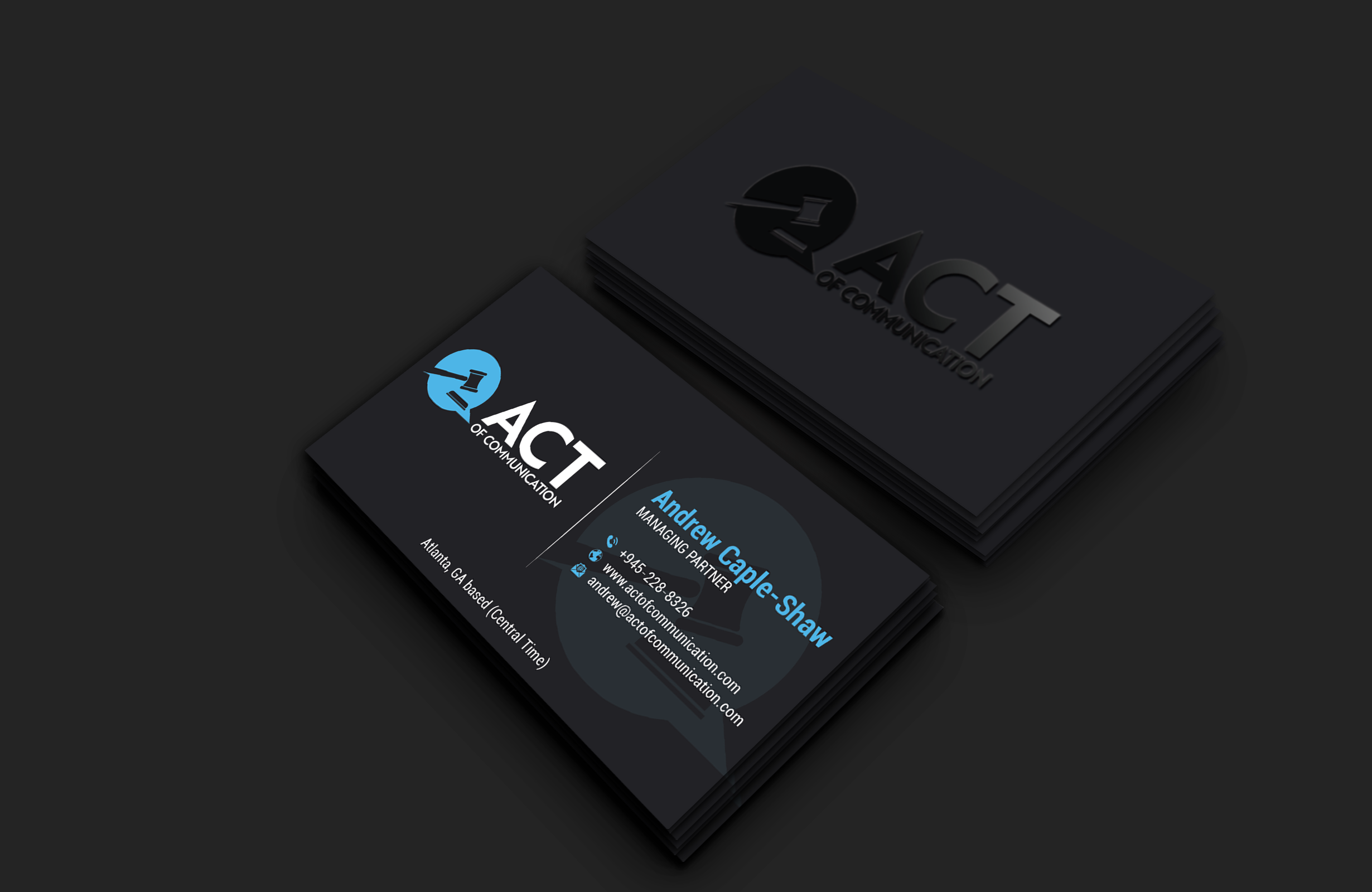 Business Card Design by DesignerShahadat for this project | Design #32943079