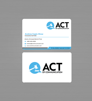 Business Card Design by Innovative Graphix for this project | Design: #32943645