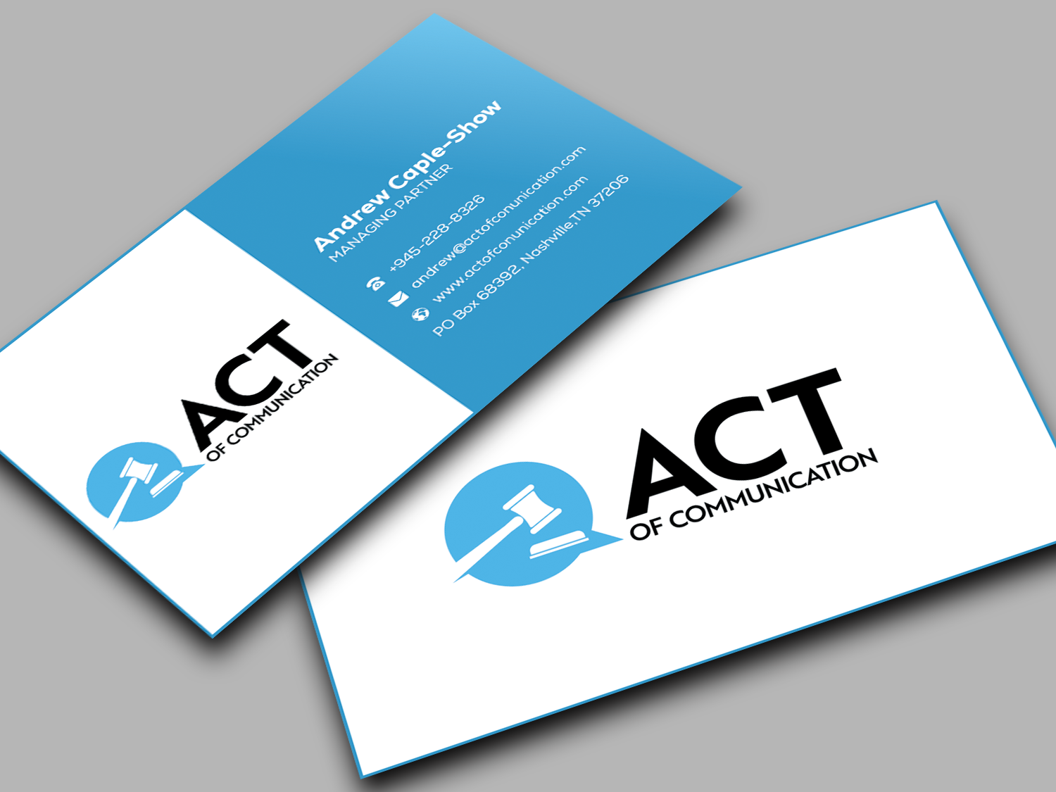 Diseño de Tarjeta de Presentación por Innovative Graphix para este proyecto | Diseño #32945061