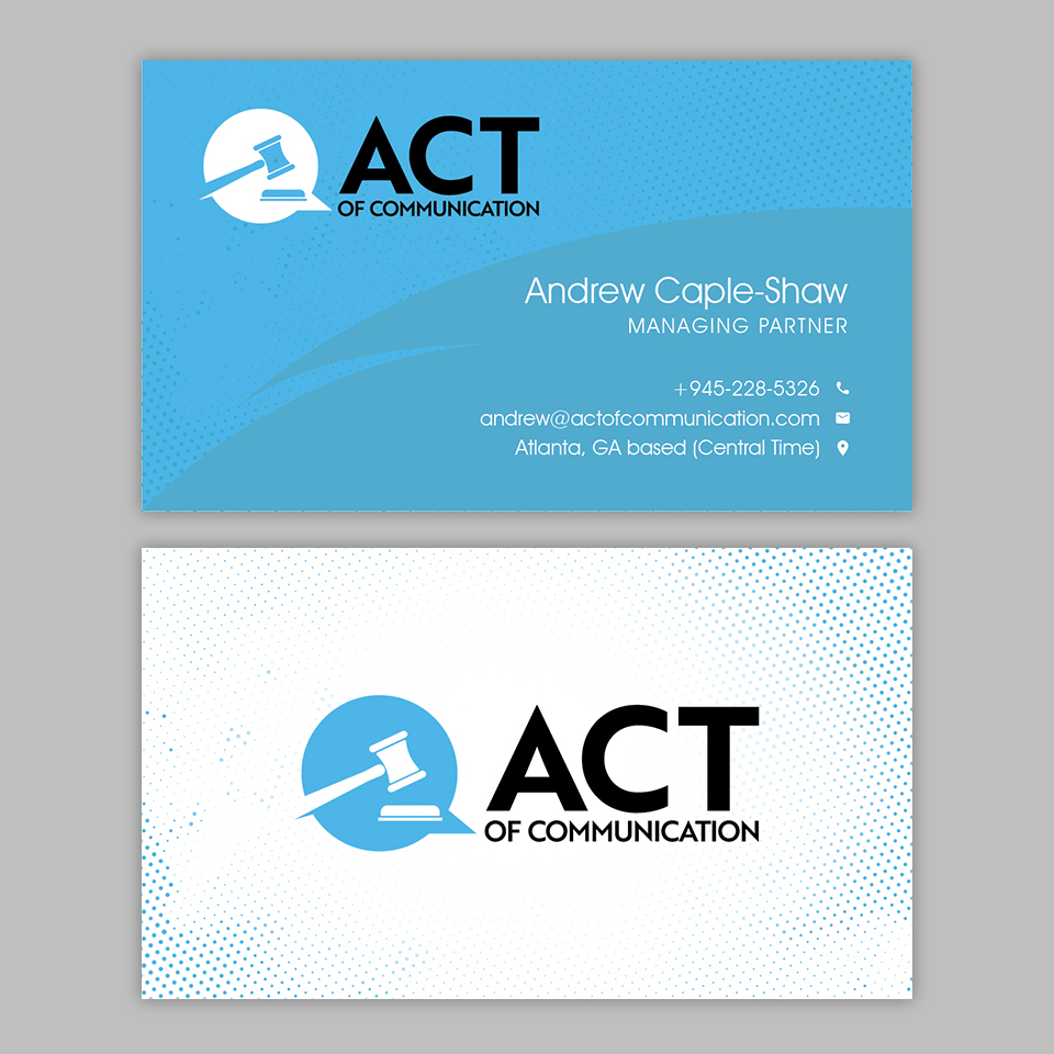 Business Card Design by YourLogoMaster for this project | Design #32946755