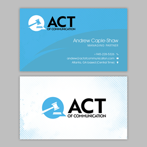 Business Card Design by YourLogoMaster for this project | Design: #32946755