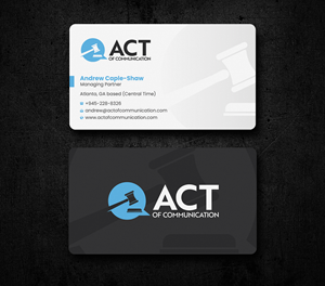 Business Card Design by Uttom 2 for this project | Design: #32943730