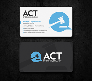 Business Card Design by Uttom 2 for this project | Design: #32943731