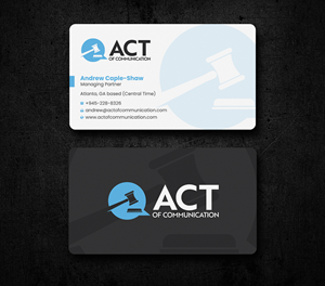 Business Card Design by Uttom 2 for this project | Design: #32943733