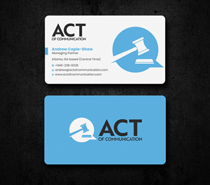 Business Card Design by Uttom 2 for this project | Design: #32944453