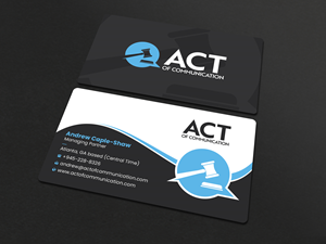 Business Card Design by Uttom 2 for this project | Design: #32955034