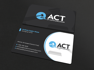 Business Card Design by Uttom 2 for this project | Design: #32955035